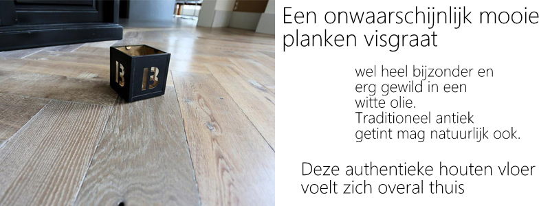 Houten parketvloer?. De Vloerderij verkoopt deze houten parketvloer met een leuke korting.