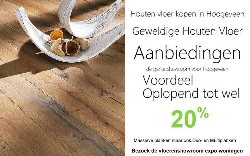 Houten vloeren Hoogeveen. Eiken houten vloeren in Hoogeveen geleverd door de Vloerderij.
