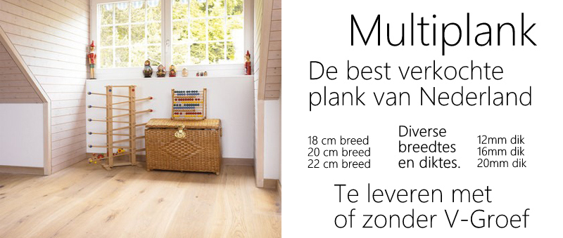 Multiplank. Een multiplank is de best verkochte plank van Nederland