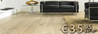 Supermooie eiken houten vloer. Licht oak geolied