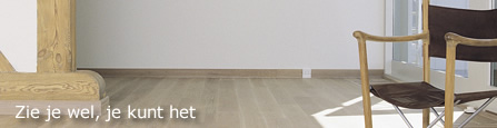 Een houten vloer leggen? Zie je wel, dat je het kunt!