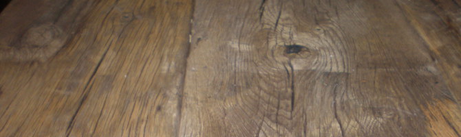 Eiken abdij vloer. Een erg gewilde houten vloer. Houten vloeren worden steeds mooier na het zepen.